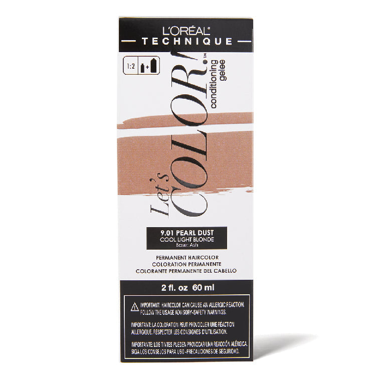 Loreal Lets Color Hair ColorHair ColorLOREALColor: 9.01 Pearl Dust