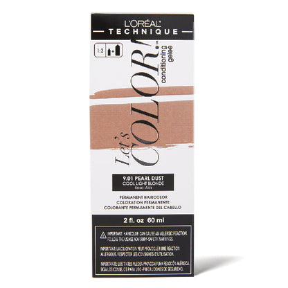 Loreal Lets Color Hair ColorHair ColorLOREALColor: 9.01 Pearl Dust