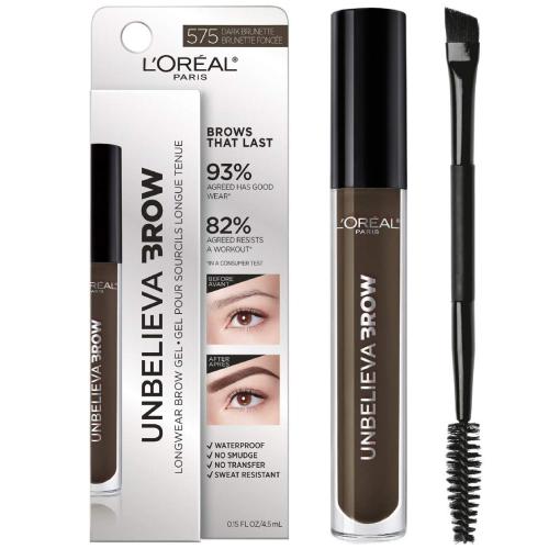 Loreal Unbelieva-Brow Long Lasting Eyebrow GelEyebrowLOREALColor: Dark Brunette