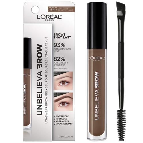 Loreal Unbelieva-Brow Long Lasting Eyebrow GelEyebrowLOREALColor: Light Brunette