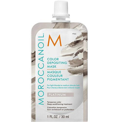 Moroccanoil Color Depositing Mask Packettes 1 ozHair ColorMOROCCANOILColor: Platinum