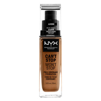 NYX Professional Can't Stop Won't Stop 24 Hour FoundationFoundationNYX PROFESSIONALColor: Almond