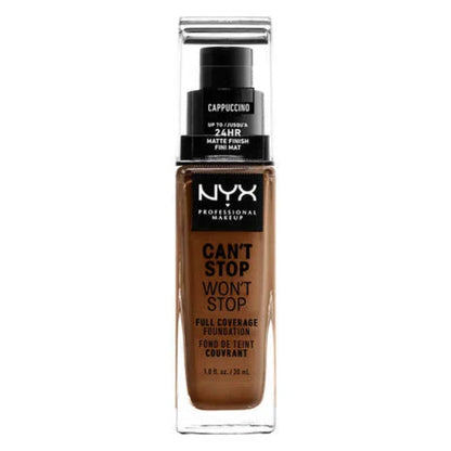 NYX Professional Can't Stop Won't Stop 24 Hour FoundationFoundationNYX PROFESSIONALColor: Cappuccino