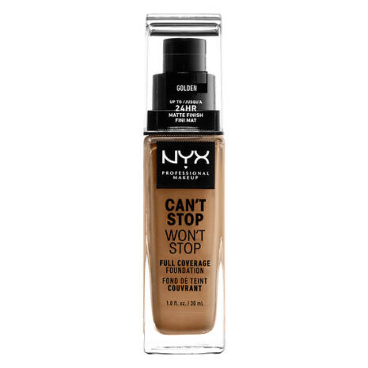 NYX Professional Can't Stop Won't Stop 24 Hour FoundationFoundationNYX PROFESSIONALColor: Golden