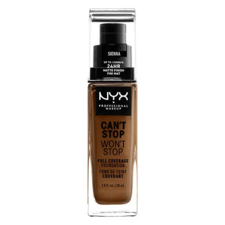 NYX Professional Can't Stop Won't Stop 24 Hour FoundationFoundationNYX PROFESSIONALColor: Sienna