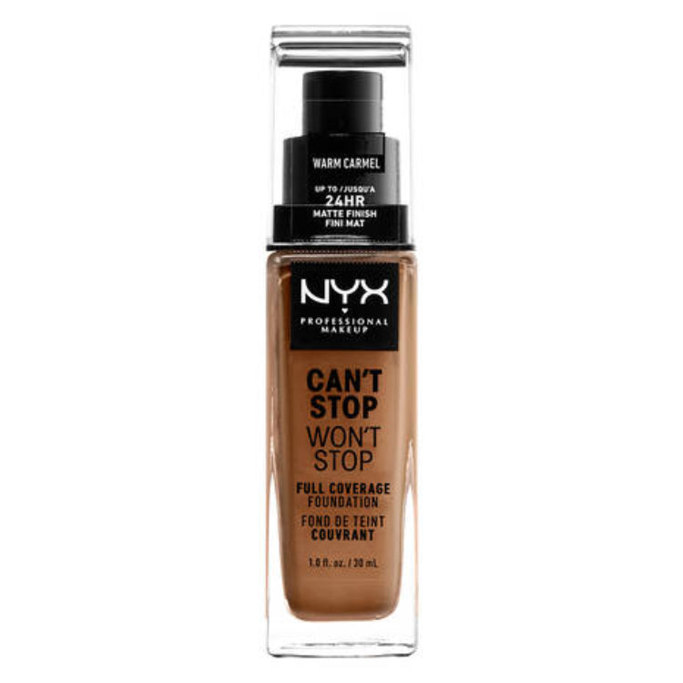 NYX Professional Can't Stop Won't Stop 24 Hour FoundationFoundationNYX PROFESSIONALColor: Warm Carmel