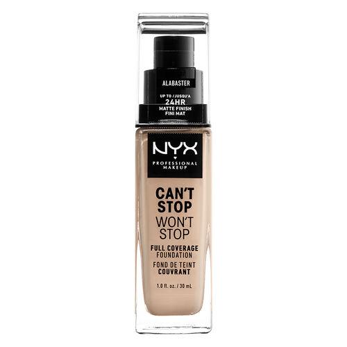 NYX Professional Can't Stop Won't Stop 24 Hour FoundationFoundationNYX PROFESSIONALColor: Alabaster