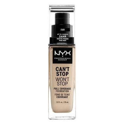 NYX Professional Can't Stop Won't Stop 24 Hour FoundationFoundationNYX PROFESSIONALColor: Fair