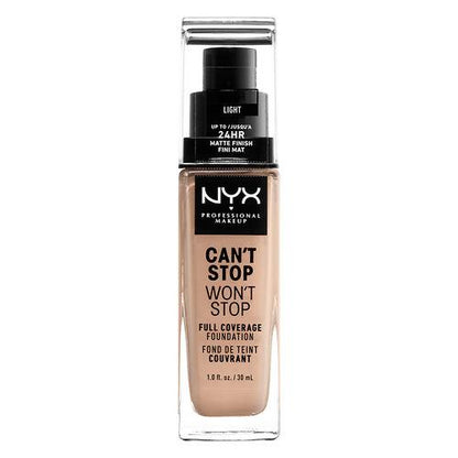 NYX Professional Can't Stop Won't Stop 24 Hour FoundationFoundationNYX PROFESSIONALColor: Light