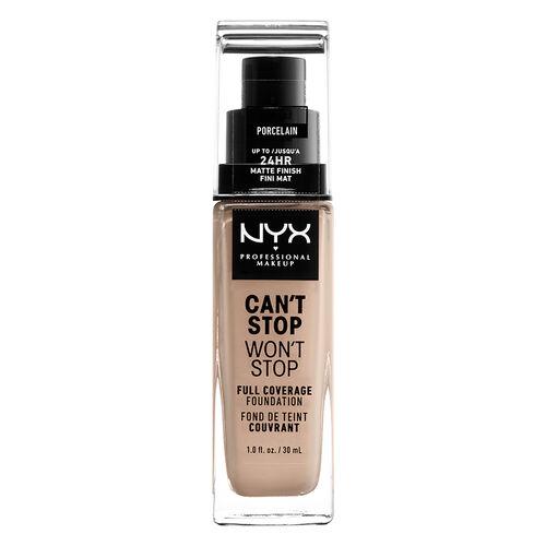 NYX Professional Can't Stop Won't Stop 24 Hour FoundationFoundationNYX PROFESSIONALColor: Porcelain