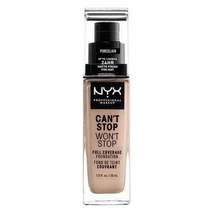 NYX Professional Can't Stop Won't Stop 24 Hour FoundationFoundationNYX PROFESSIONALColor: Porcelain