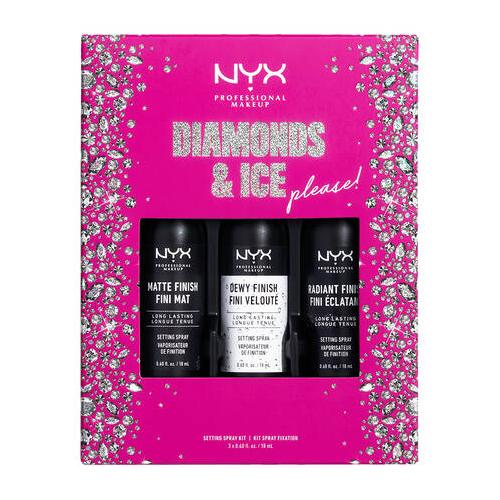 NYX Professional Diamonds + Ice Mini Setting Spray Kit 01Setting SprayNYX PROFESSIONAL