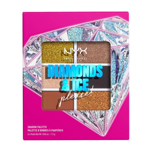 NYX Professional Diamonds + Ice Shadow Pallet- Jeweled + JadedEyeshadowNYX PROFESSIONAL