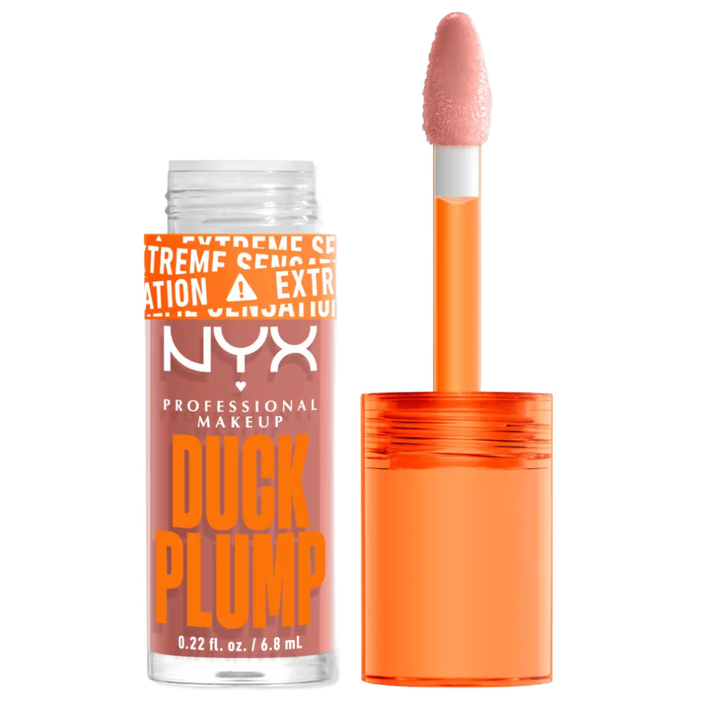 NYX Professional Duck Plump High Pigment Plumping Lip Gloss-Bangin Bare