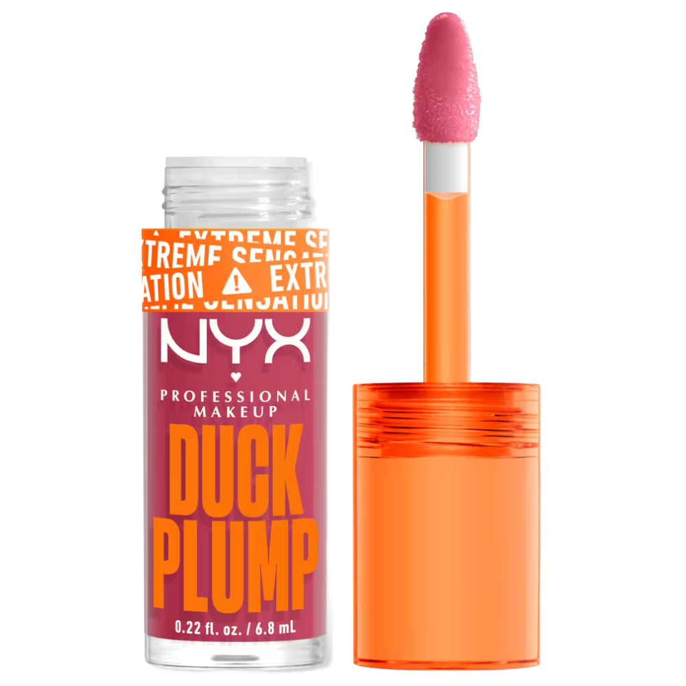 NYX Professional Duck Plump High Pigment Plumping Lip Gloss-Strike A Rose