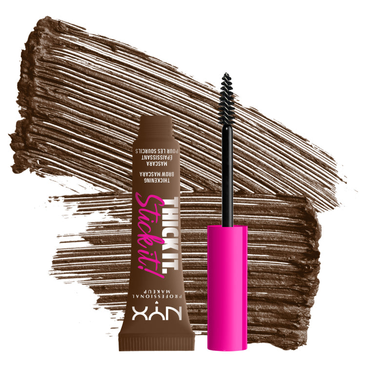 NYX Professional Thick It Stick It Brow MascaraEyebrowNYX PROFESSIONALColor: Brunette