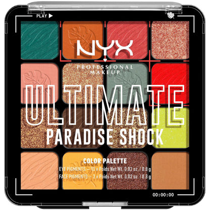 NYX Professional Ultimate Shadow Palettte-Paradise Shock