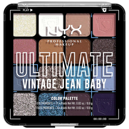 NYX Professional Ultimate Shadow Palettte-Vintage Jean