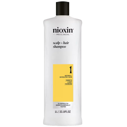 Nioxin System 1 Cleanser 33.8 oz