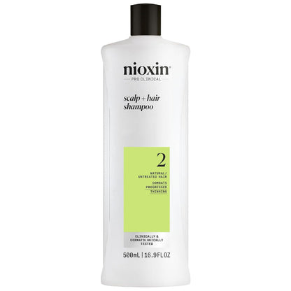 Nioxin System 2 Cleanser 16.9 oz