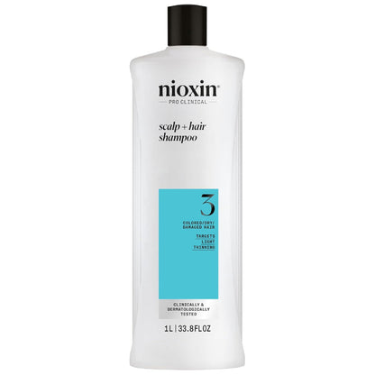 Nioxin System 3 Cleanser 33.8 oz