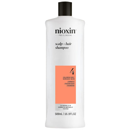 Nioxin System 4 Cleanser 16.9 oz