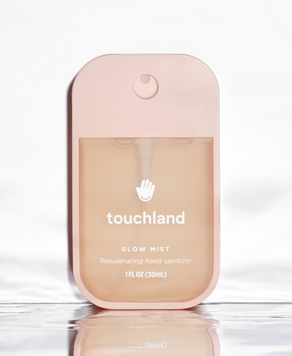 Touchland Rosewater Glow Mist Revitalizing Hand Sanitizer 1 oz