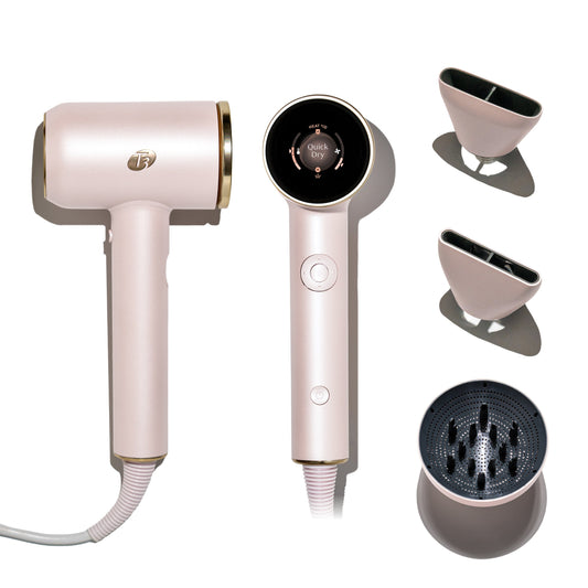 T3 Aire iQ Smart Intelligent Hair Dryer- Satin Blush
