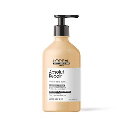 Loreal Professional Serie Expert Absolut Repair Gold ConditionerHair ConditionerLOREAL PROFESSIONALSize: 16.9 oz