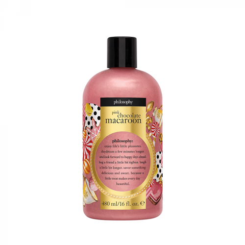 Philosophy Pink Chocolate Macarroon Holiday Shower Gel 16 ozBody CarePHILOSOPHY