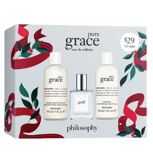 Philosophy Pure Grace Mini Set 3 PcBody MoisturizerPHILOSOPHY