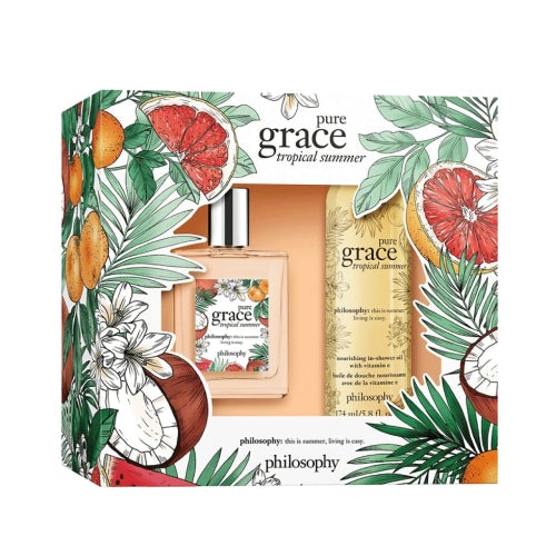 Philosophy Pure Grace Womens Tropical Summer 2-Pc SetWomen's FragrancePHILOSOPHY