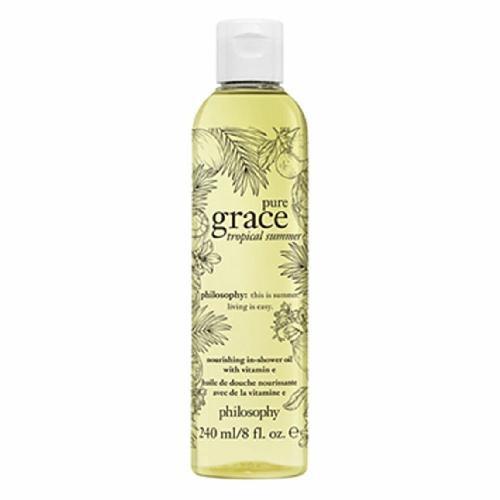 Philosophy Pure Grace Womens Tropical Summer In-Shower Oil 8 ozBody CarePHILOSOPHY