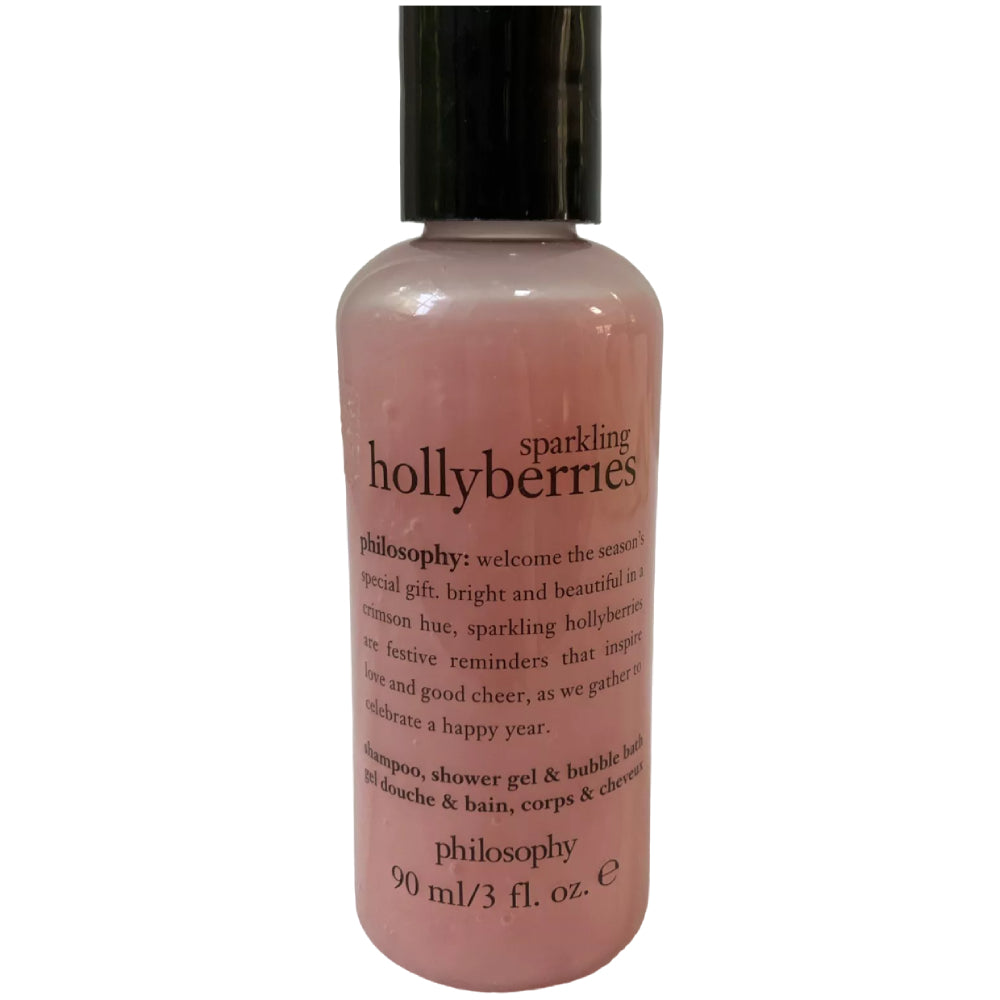 Philosophy Sparkling Hollyberries Shower Gel 3 oz