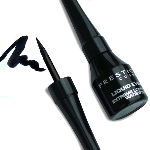 Prestige Liquid Eyeliner BottleEyelinerPRESTIGEColor: Azure Le-11, Big Teal Le-13, Black Le-01, Black/Brown Le-02, Envy Le-12, Legend Le-03, Popstar Le-04, Icon Le-06