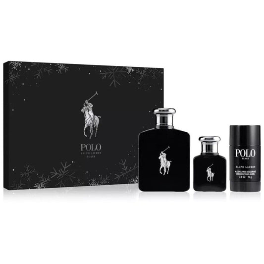 Ralph Lauren Polo Black Men's Gift Set 3 pcMen's FragranceRALPH LAUREN