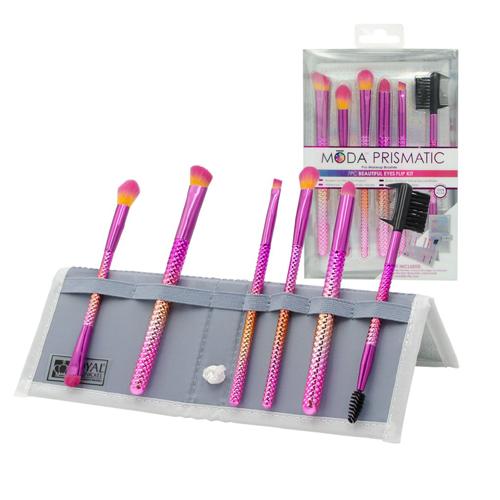 Royal Brush Moda Prismatic 6pc Beautiful Eye Flip KitCosmetic BrushesROYAL BRUSH