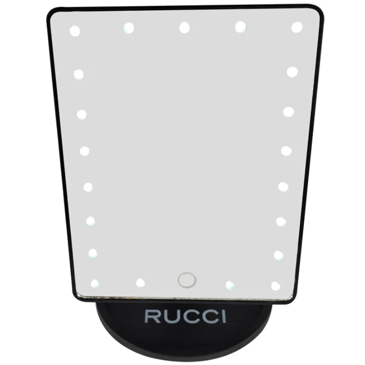 Rucci Lighted Vanity Mirror w/16 LEDS-BlackMirrorsRUCCI