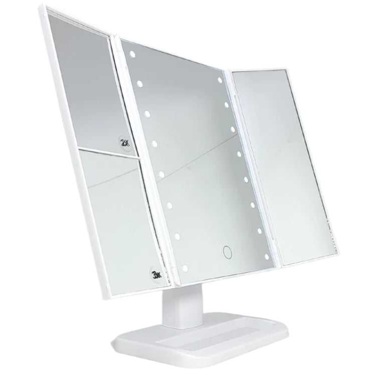 Rucci Tri-Fold LED Makeup Mirror Battery-OperatedMirrorsRUCCI