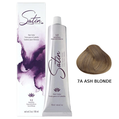 Satin Hair Color 3 oz - 7A Ash Blonde