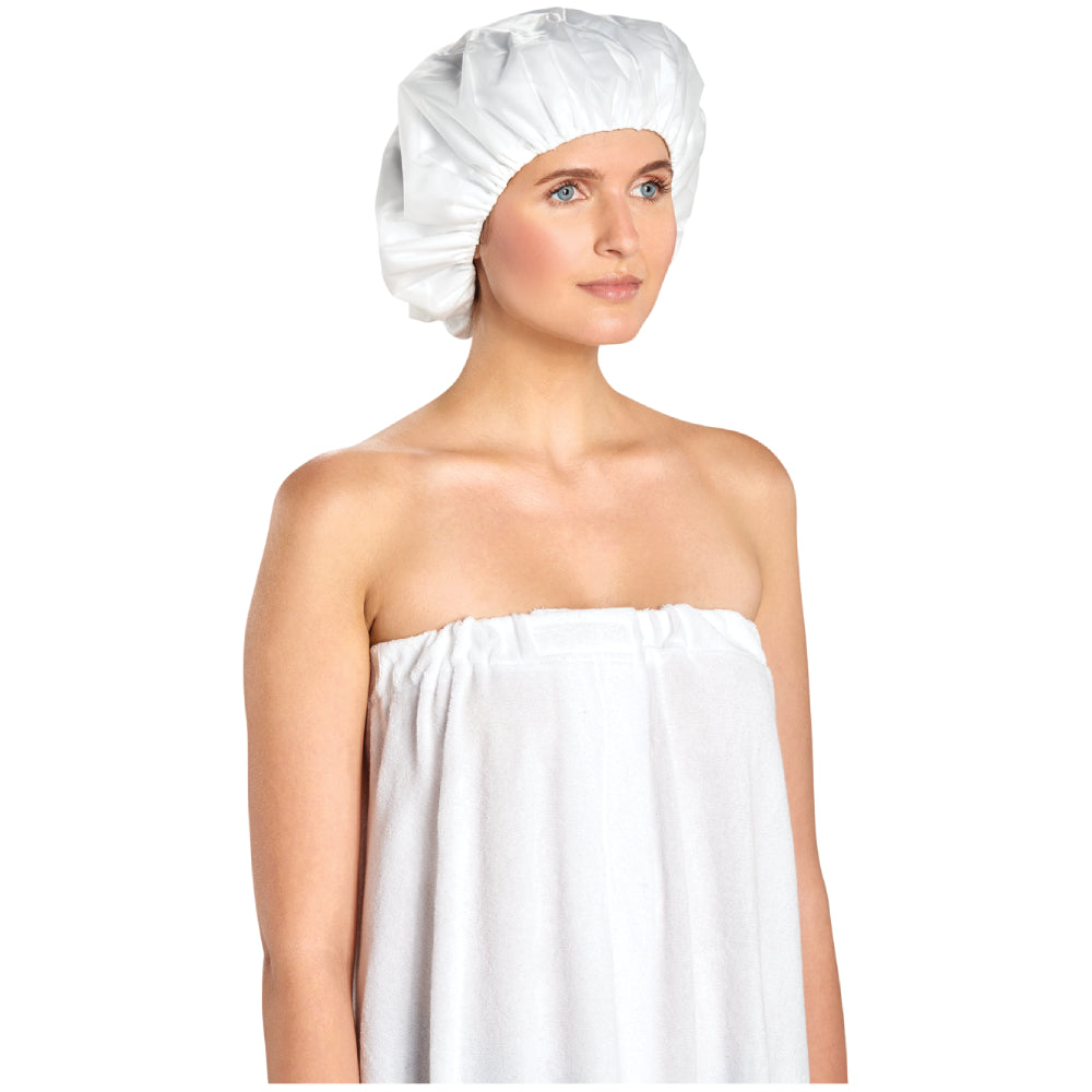 Scalpmaster Terry Lined Shower Cap (Asst. Colors)