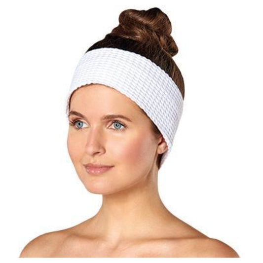 Scalpmaster Waffle Weave Velcor Spa Headband