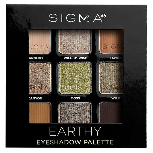 Sigma Beauty Earthy Eyeshadow Palette