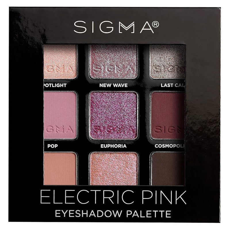 Sigma Beauty Electric Pink Eyeshadow Palette