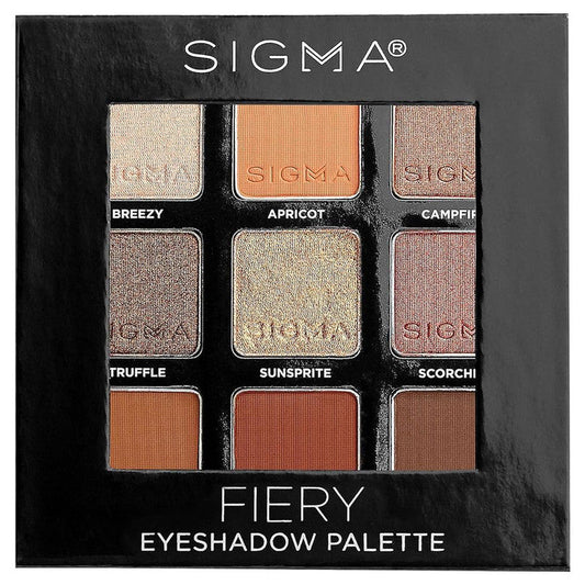 Sigma Beauty Fiery Eyeshadow Palette