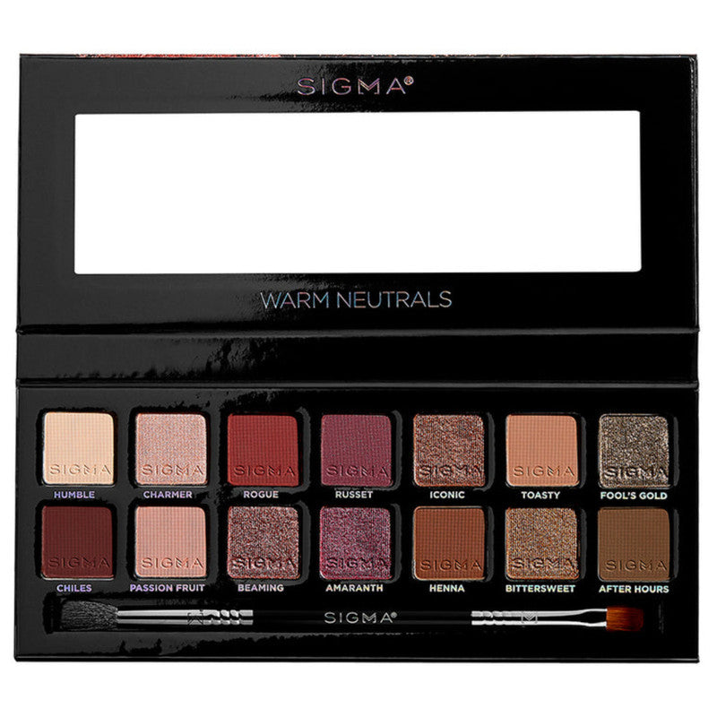 Sigma Beauty Warm Neutrals Eyeshadow Palette