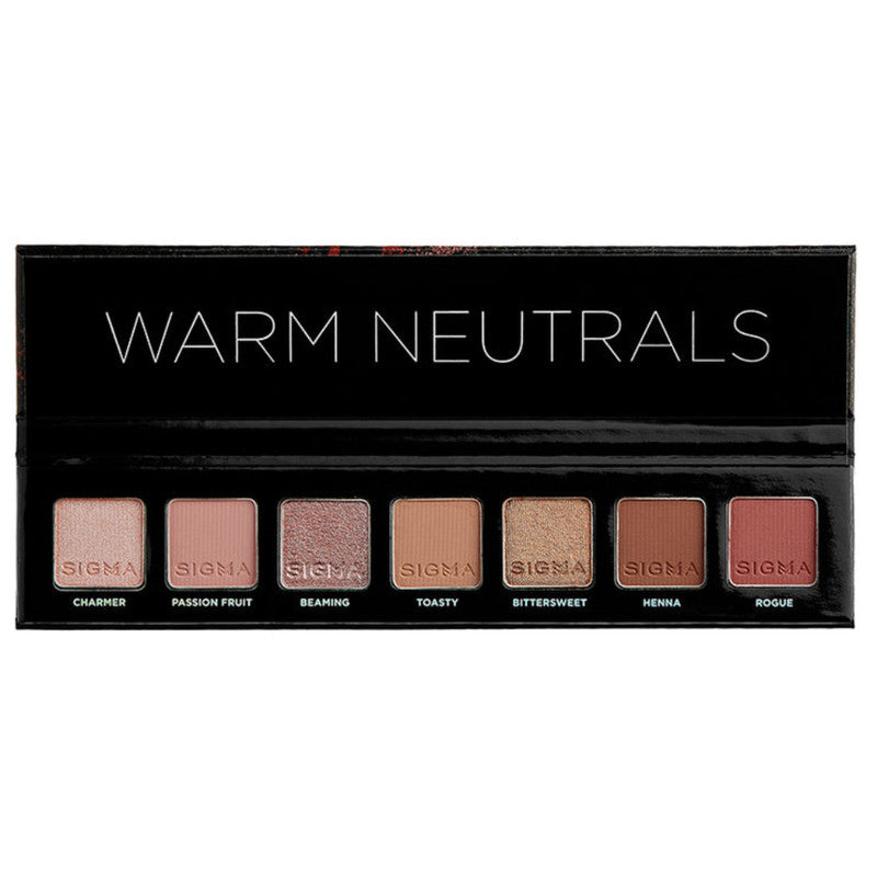 Sigma Beauty Warm Neutrals Mini Eyeshadow Palette