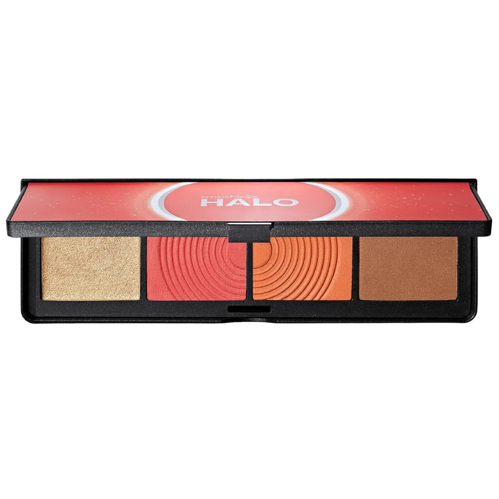 Smashbox Halo Sculpt + Glow Face Palette-Coral Saturation