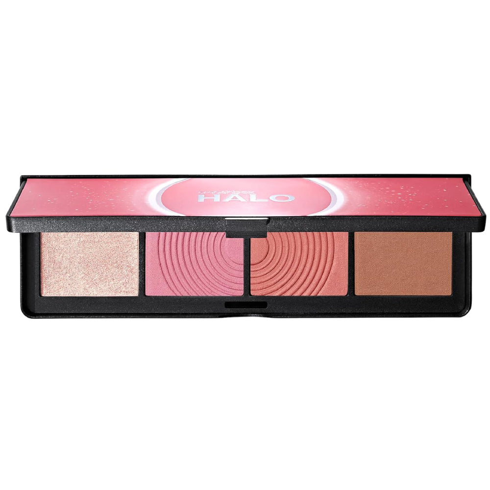 Smashbox Halo Sculpt + Glow Face Palette-Pink Saturation