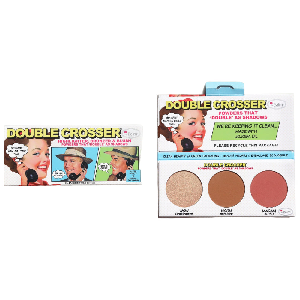 The Balm Double Crosser Trio Palette